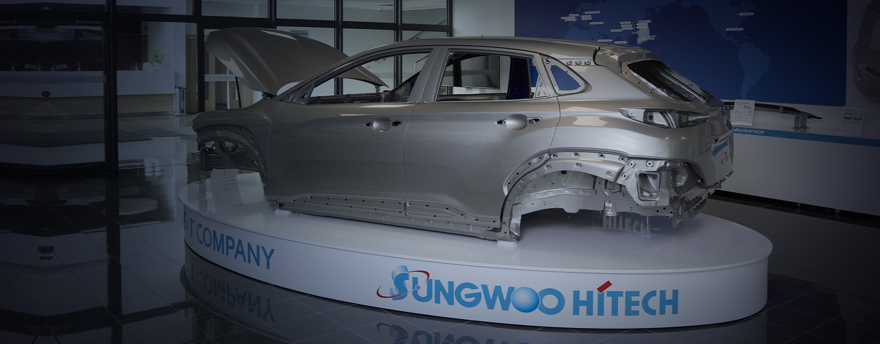SUNGWOO HITECH s.r.o. je hlavním dodavatelem komponent pro společnosti Hyundai Motors v Nošovicích a KIA Motors v Žilině